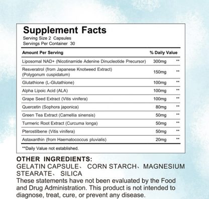 Liposomal Glutathione Capsules